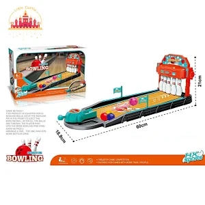 Popular Desktop Interactive Board Games Plastic Bowling Set Toy For Kids SL01F244