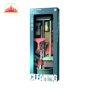 New Arrival Pretend Play Mop Broom Toy Plastic Cleaning Tools Kit For Kids SL10D838