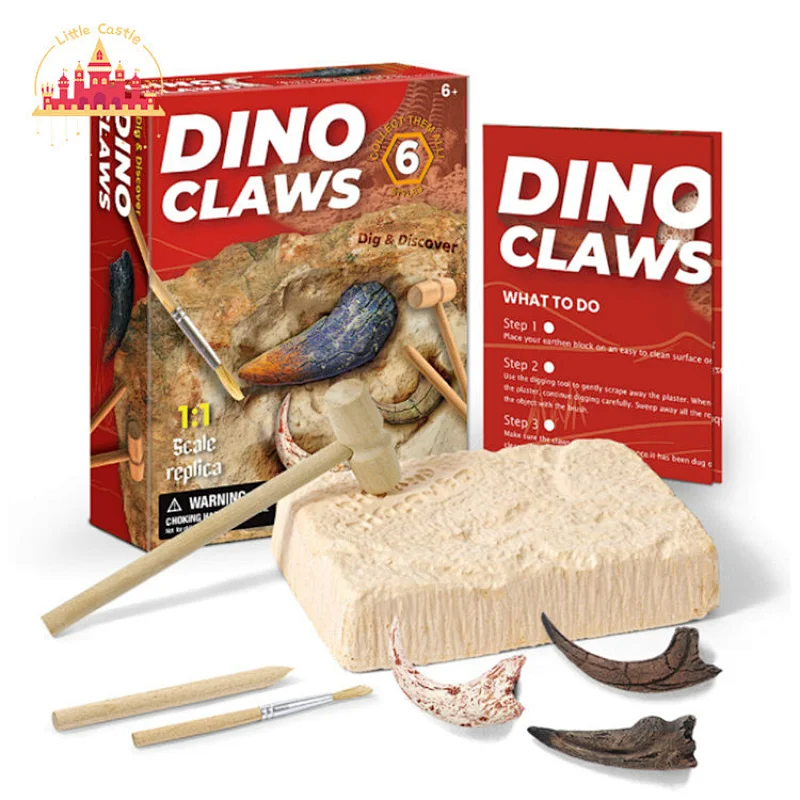 Lithospheric Treasures Digging Set Kids DIY Archaeological Excavation Toy SL17A084