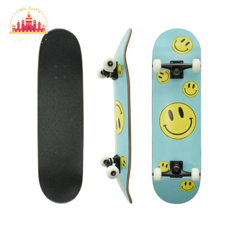 2022 New Professional Double Kick Maple Skateboard Deck For Adult SL01D072