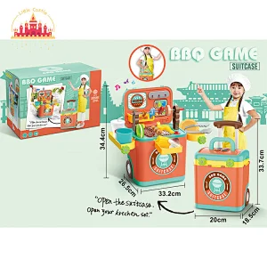 Kids 28 Pcs Beauty Set Portable Plastic Dressing Table With Sound Light SL10G410