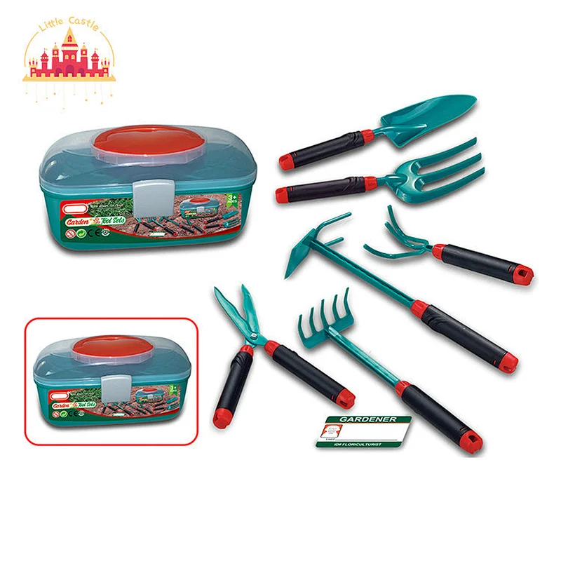 15 Pcs Funny Planting Game Play Set Plastic Garden Tools Set Toy For Kids SL10D927