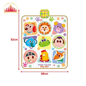 Lovely Animal Walking Learning Toy Electronic Musical Play Mat For Kids SL07D021