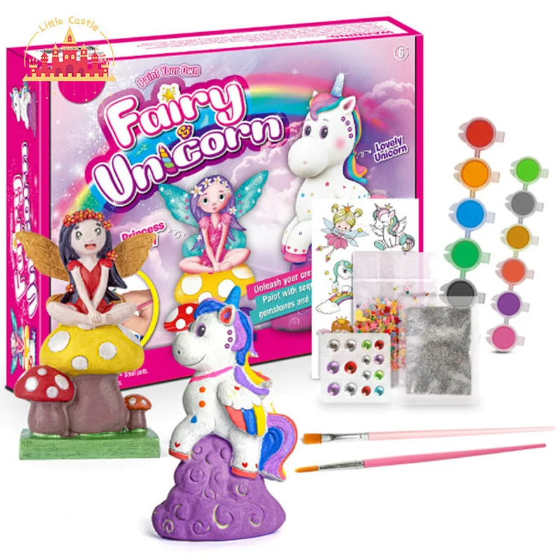 Creativity DIY Painted Unicorn Plaster Crafts Painting Kit For Kids SL17A044