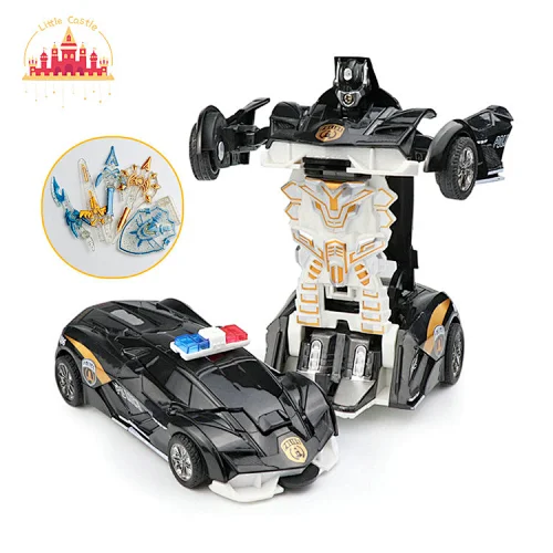 New Arrival Transformation Robot Plastic Deformation Car Toy For Kids SL04A321