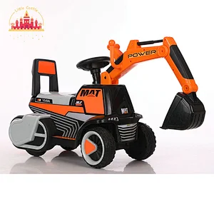 Popular Engineering Vehicle Toy Plastic Electric Ride On Excavator For Kids SL16A005
