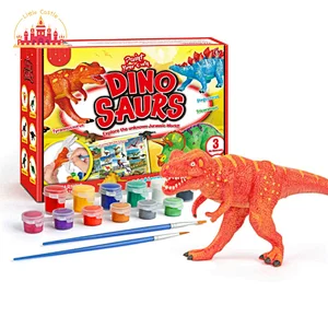 New arrival Dinosaur Painting Kit Creative DIY Plaster Crafts For Kids SL17A045