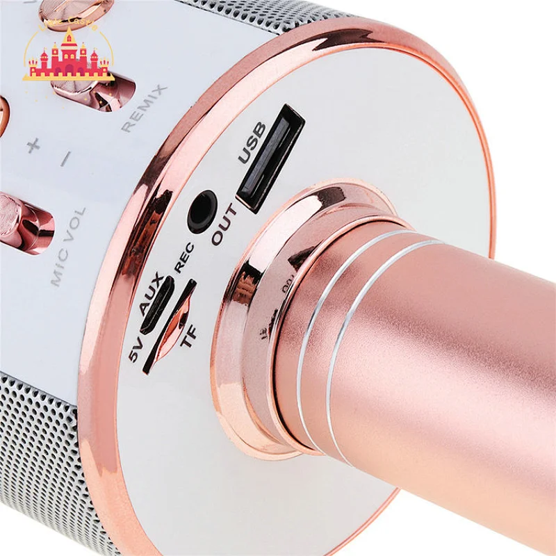 Fashion Bluetooth Wireless Microphone Handheld Karaoke Mic USB Mini Home KTV SL07C011