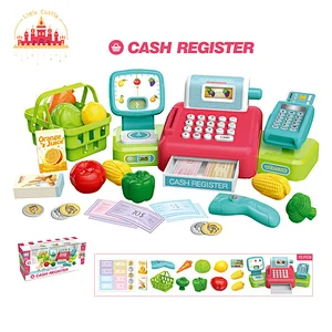 New Arrival Kids Pretend Play Set Mulfunctional Electric Cash Register Toy SL10D500