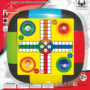 Customize Classic Interactive Table Game Plastic Flying Chess Board For Kids SL11A046
