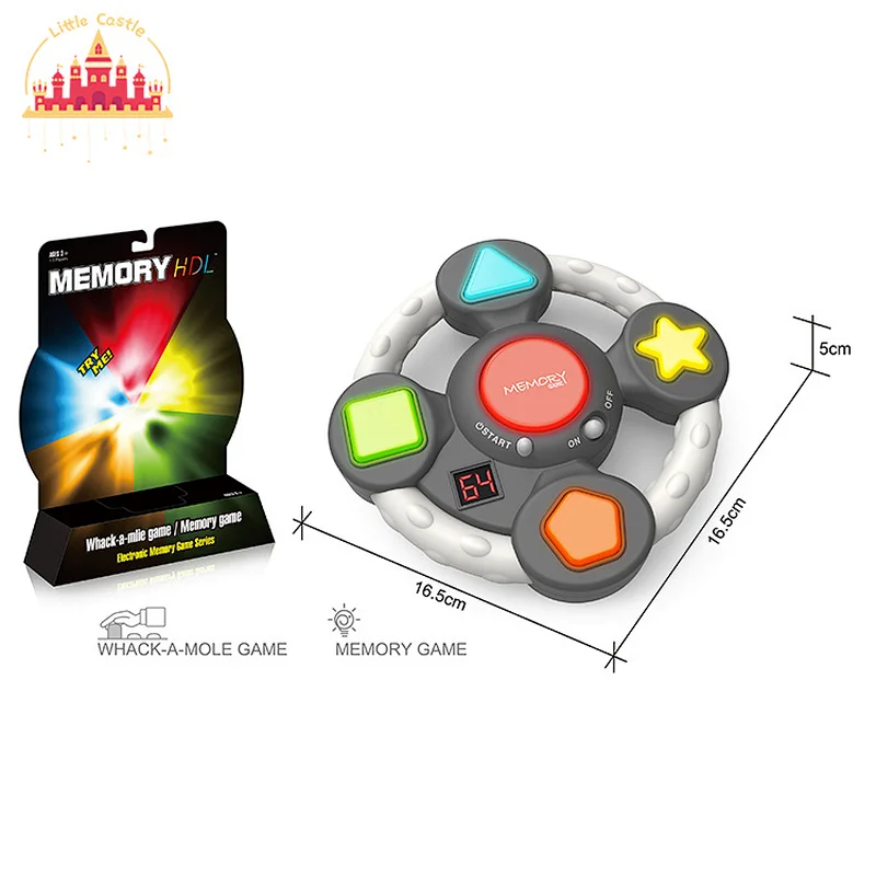 Kids Interactive 4 Pcs Recordable Plastic Answer Buzzers With Light Sound SL01A466
