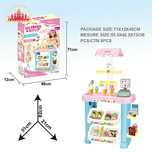 44 Pcs Shopping Play Set Pretend Play Plastic Supermarket Toys For Kids SL10E010