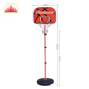 Customize Height Adjustable 165CM Mini Plastic Basketball Stand Toy For Kids SL01F035