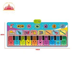 Fashion Colorful Electronic Musical Blanket Piano Keyboard Play Mat For Kids SL07D010