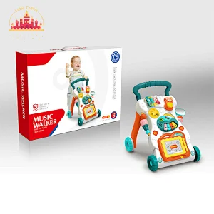 Hot Sale Multifunctional Music Stroller Plastic Activity Walker For Baby SL16E034