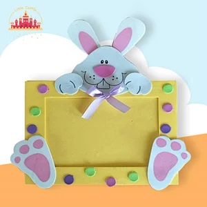 Popular Educational Handmade Toy Cartoon Animal EVA Photo Frame For Kids SL18A033