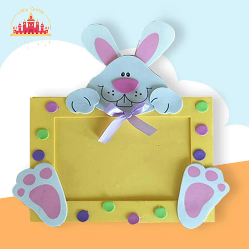 Popular Educational Handmade Toy Cartoon Animal EVA Photo Frame For Kids SL18A033