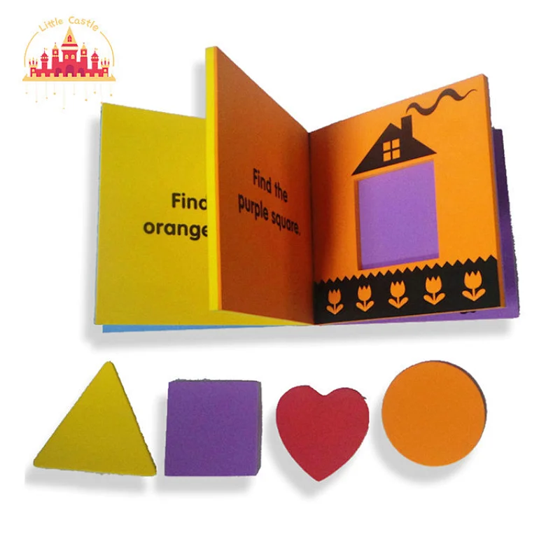 New Arrival Early Educational Soft EVA Cartoon Animal Bedside Book For Kids SL18A021