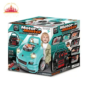 Customize Kids DIY Electric Plastic Disassembly Car Toy With Light Sound SL10G708