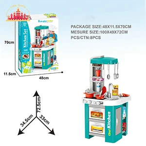 Wholesale Pretend Role Play Cooking Game Plastic Kitchen Set Toys For Kids SL10C327
