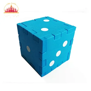 Hot Selling 2 In 1 Disc Cube Assembly Waterproof EVA Puzzle Mat For Kids SL18A023