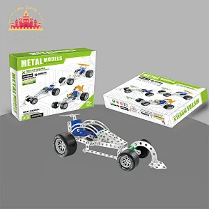 Popular Educational DIY 152 Pcs Metal Racing Car Building Block Toy For Kids SL03E040