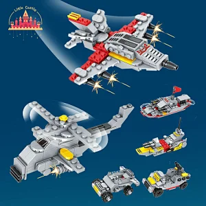 Hot Selling DIY Battleship Model Plastic Cruiser Building Blocks Set For Kids SL13A504