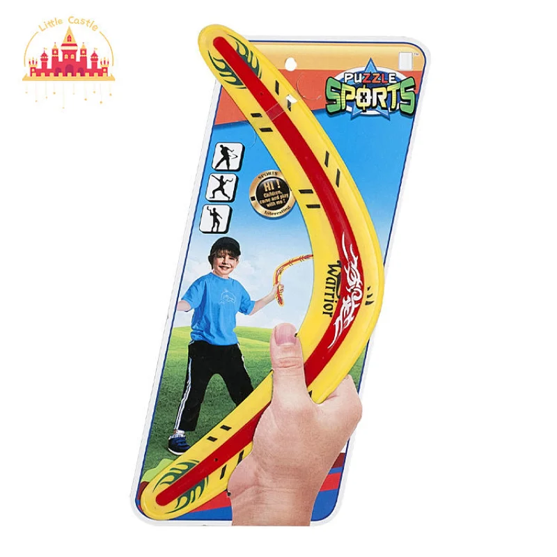 High Quality V Shape Plastic Boomerang Toy Kids Throw Catch Game SL01D130