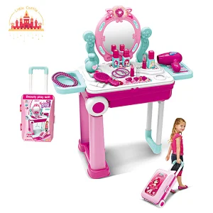 Hot Selling Cooking BBQ Pretend Play Plastic Barbecue Cart Toys For Kids SL10D1182