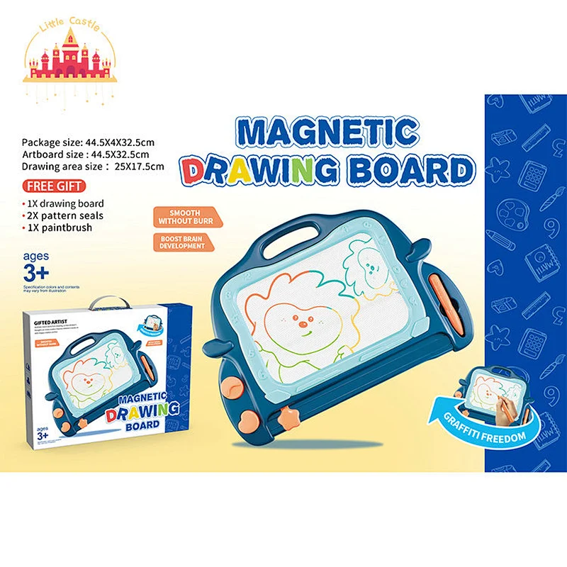 Desktop Art Learning Toy Set Double-sided Plastic Drawing Board For Kids SL12B075