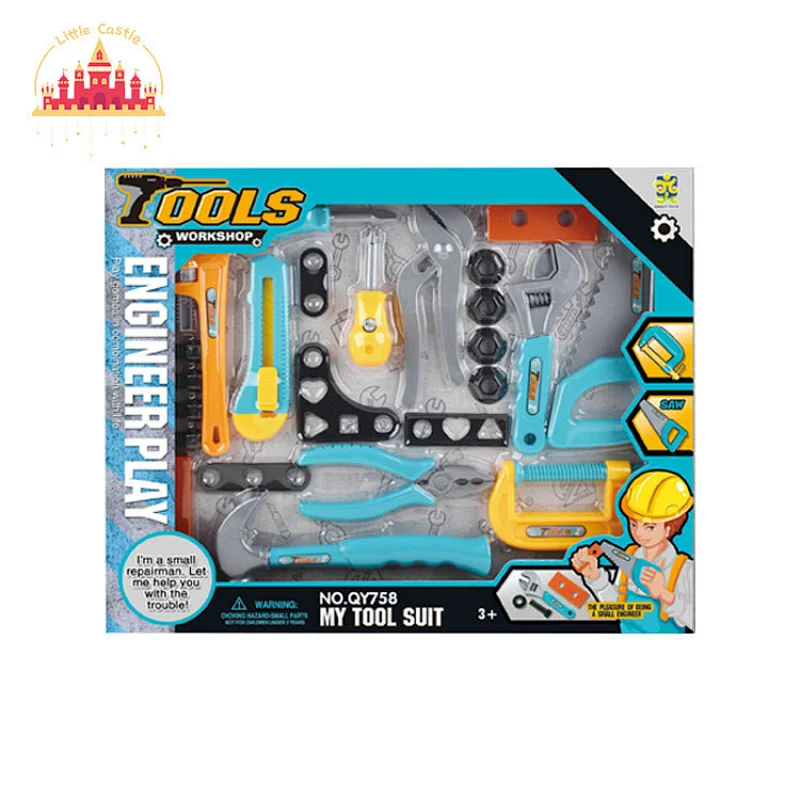 Hot Selling Pretend Play Simulation Assembly Plastic Tool Set Toys For Kids SL10G044