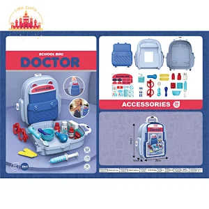 Portable Bear Trolley Case Pretend Play Plastic Tool Set Toy For Kids SL10G100