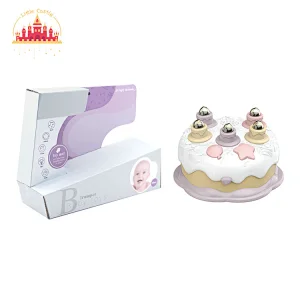 Wholesale Baby Pretend Play Educational Plastic Musical Cake Toy With Light SL21G017