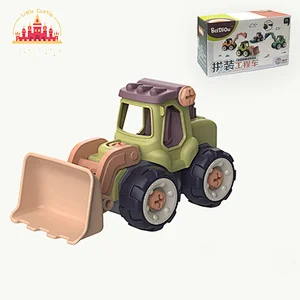 Popular Kids Educational Construction Truck Assembly Plastic Excavator Toy SL04A325