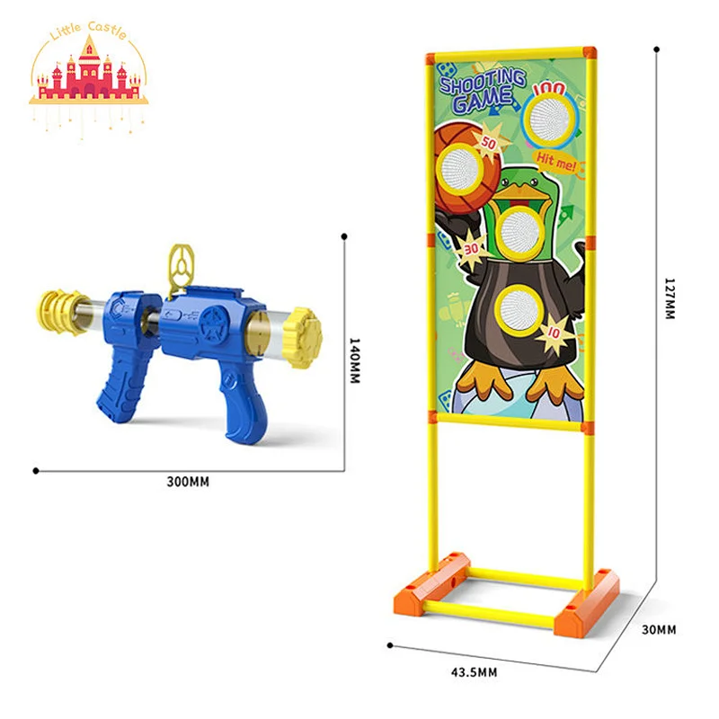 Factory Direct Kids Shooting Game Plastic Gun Toy With Standing Target SL01A401