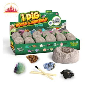 Hot Sale Mini Wild Animal Model DIY Wildlife Excavation Set For Kids SL17A074