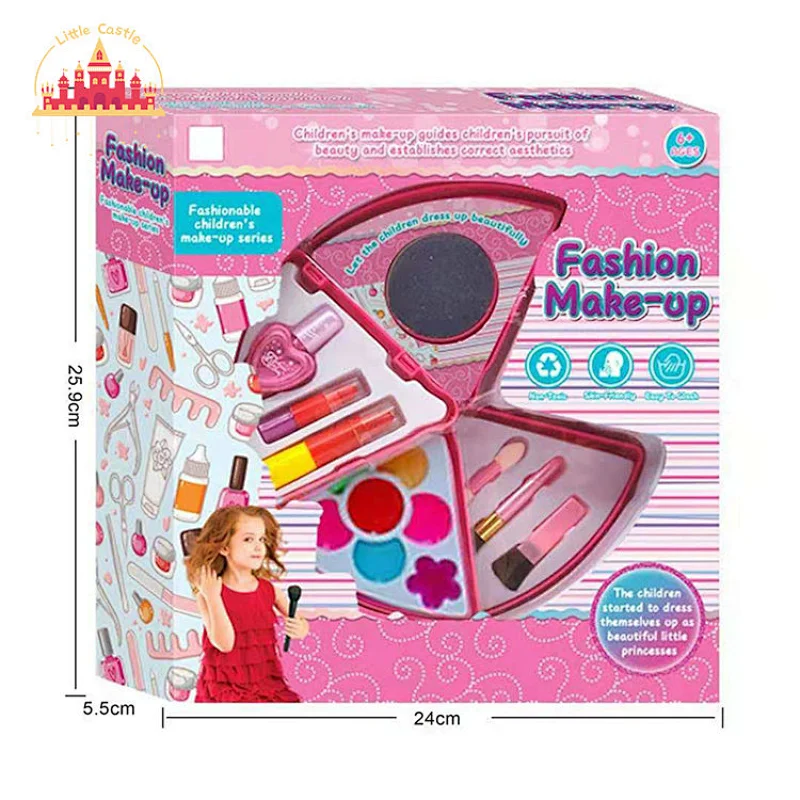 Hot Sale Non-toxtic Cosmetics Toys Ice Cream Plastic Makeup Box For Kids SL10A534