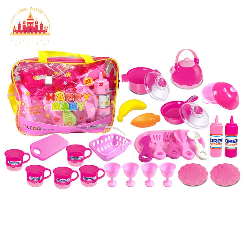 High Quality Pretend Play Mini Simualtion Plastic Frying Pan Toys For Kids SL10D643