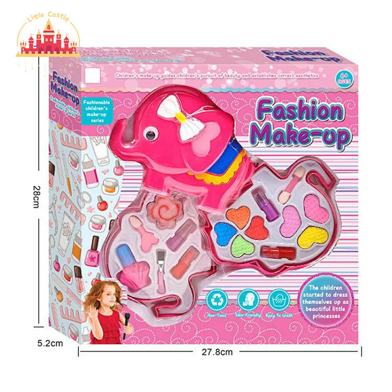 Hot Sale Non-toxtic Cosmetics Toys Ice Cream Plastic Makeup Box For Kids SL10A534
