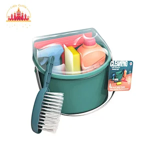 6 Pcs Housekeeping Play Set Simulation Plastic Cleaning Bucket Tools For Kids SL10D837