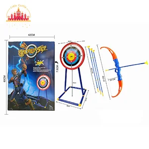 Popular Outdoor Shooting Game Plastic Archery Bow and Arrow Toy Set For Kids SL01F310