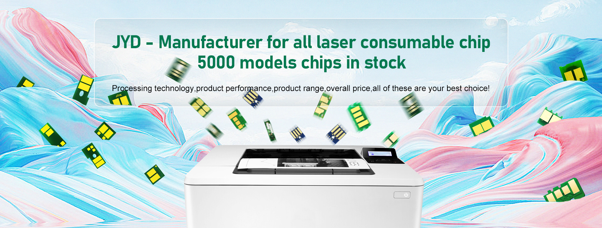 Jinyinda Toner Chips!
