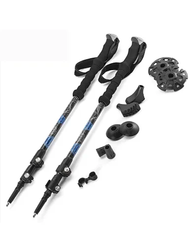 Trekking pole with Quick Flip