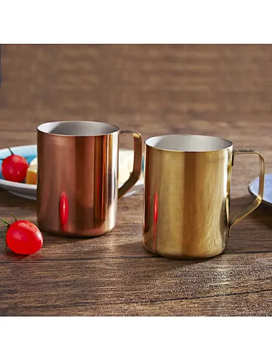 Double Layer Stainless Steel Cup For Picnic

　　　　　