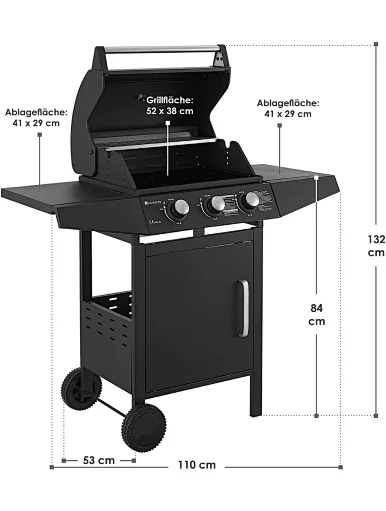 heavy duty bbq grill accessories set