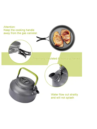 outdoor cooking set camping cookware