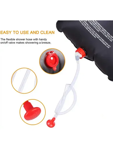  outdoor PVC travelling Beach portable pool camping solar shower