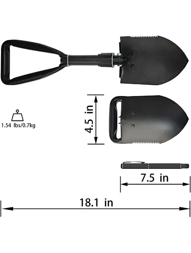  Folding Survival Shovel