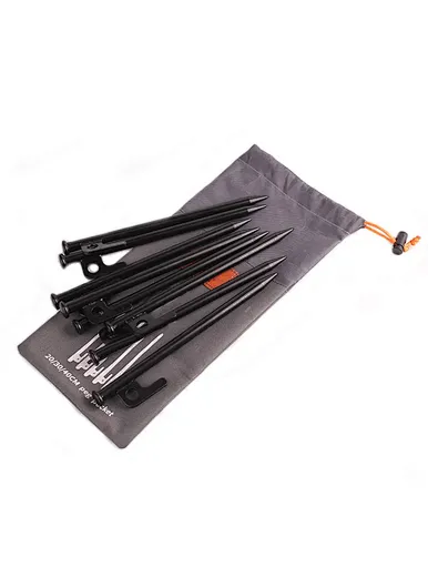 Fixing Rod Beach Heavy-duty Steel Solid Tent Stakes Pegs