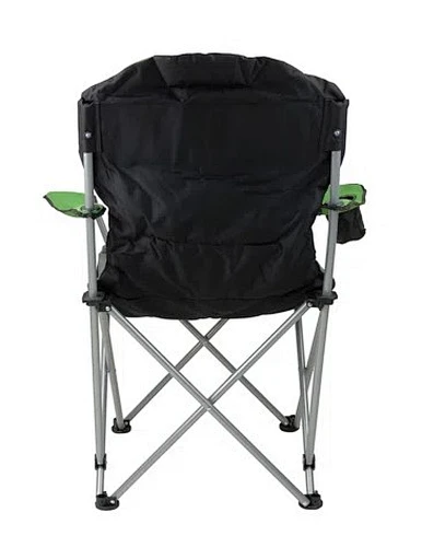  Padded Folding Quad Arm Chairs with Lumbar Back Support